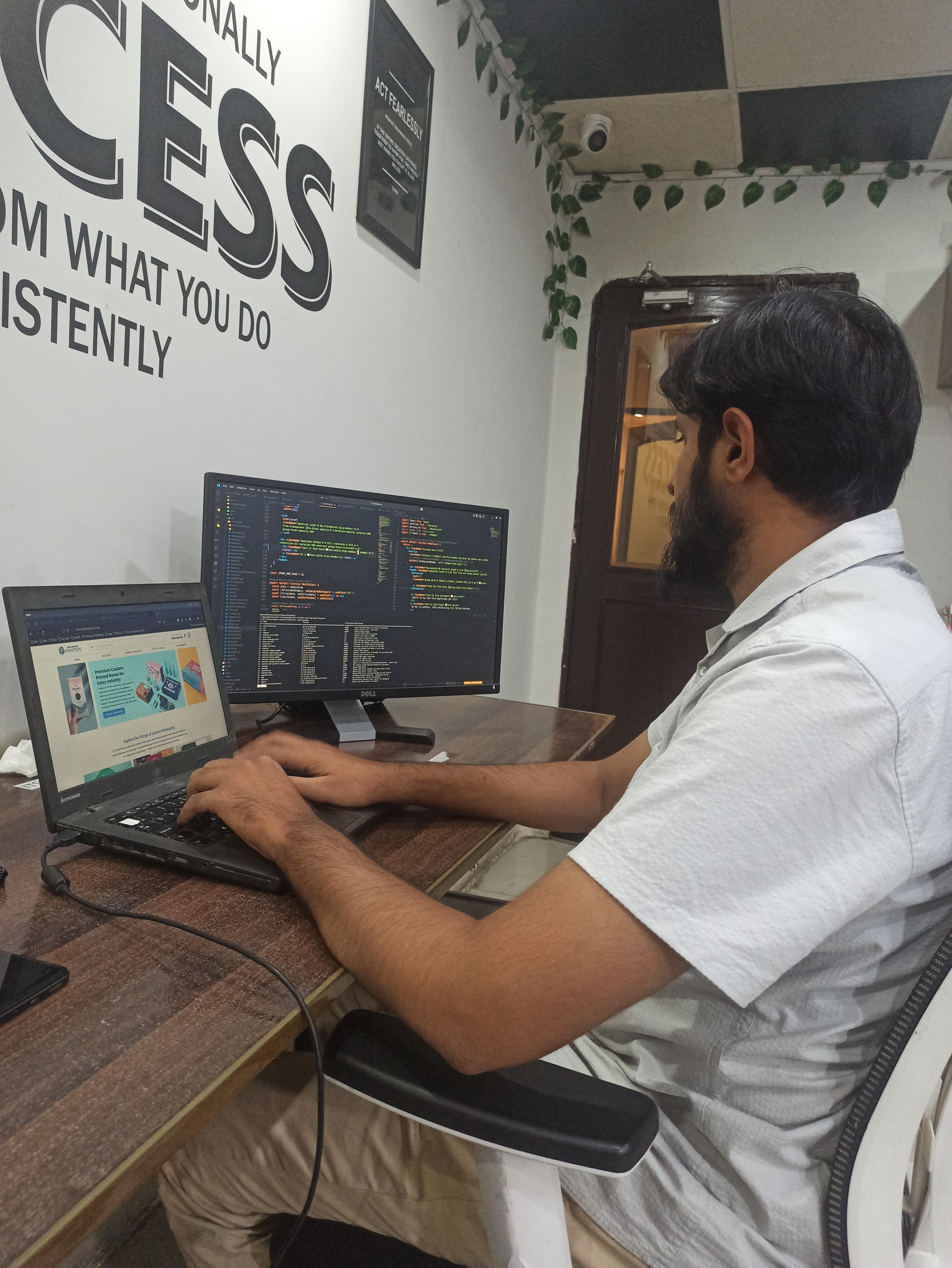 Focused on building secure, scalable, and efficient web solutions — turning ideas into real-world applications.